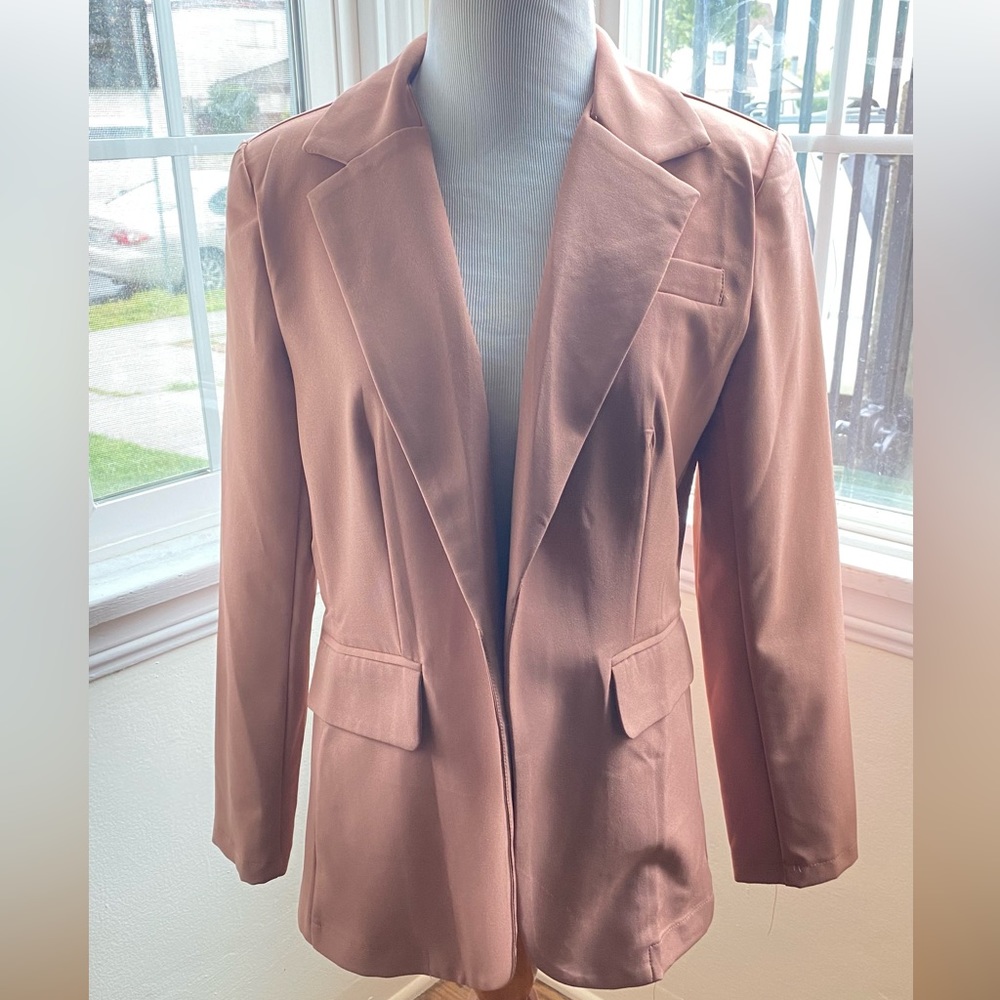 Blush Pink Blazer